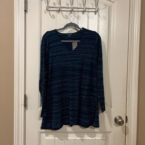 BNWT J Jill Long-sleeve Top